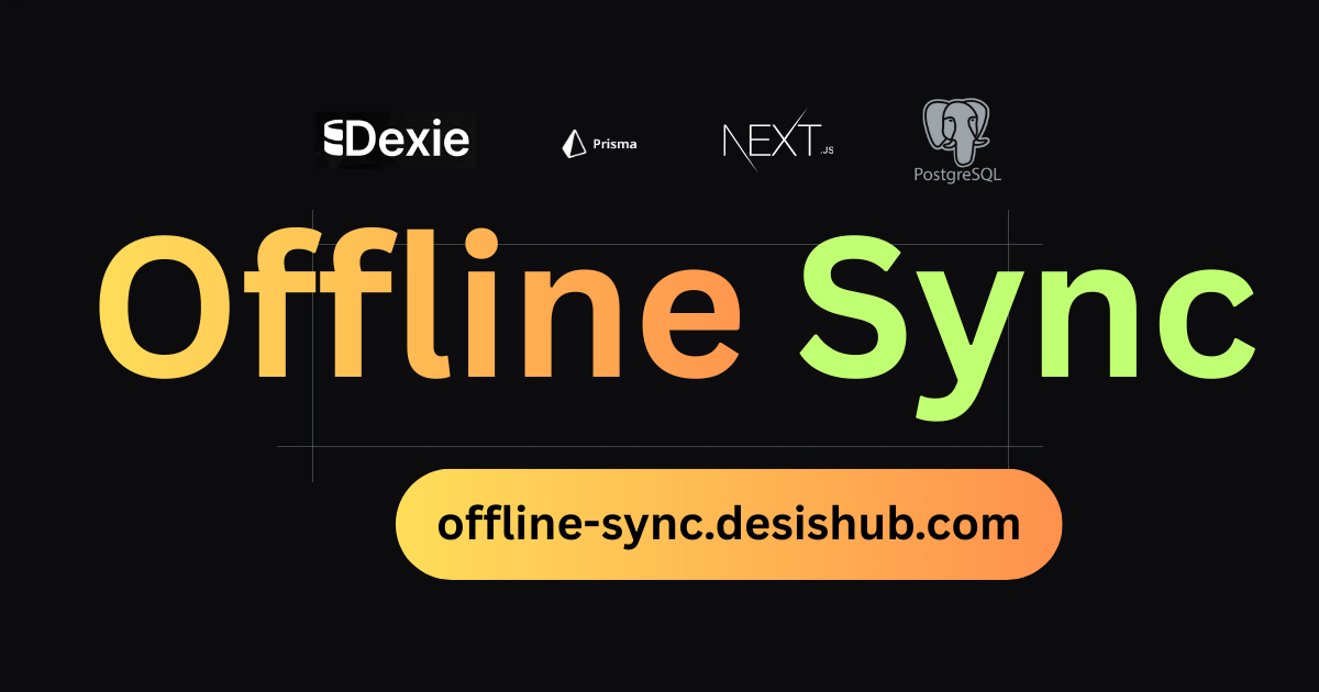 offline-sync: Add Offline-First Data Sync to Any Next.js App with One Command