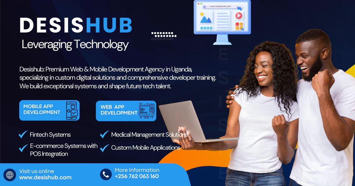Best Website Designers & System Developers in Uganda | Desishub ...