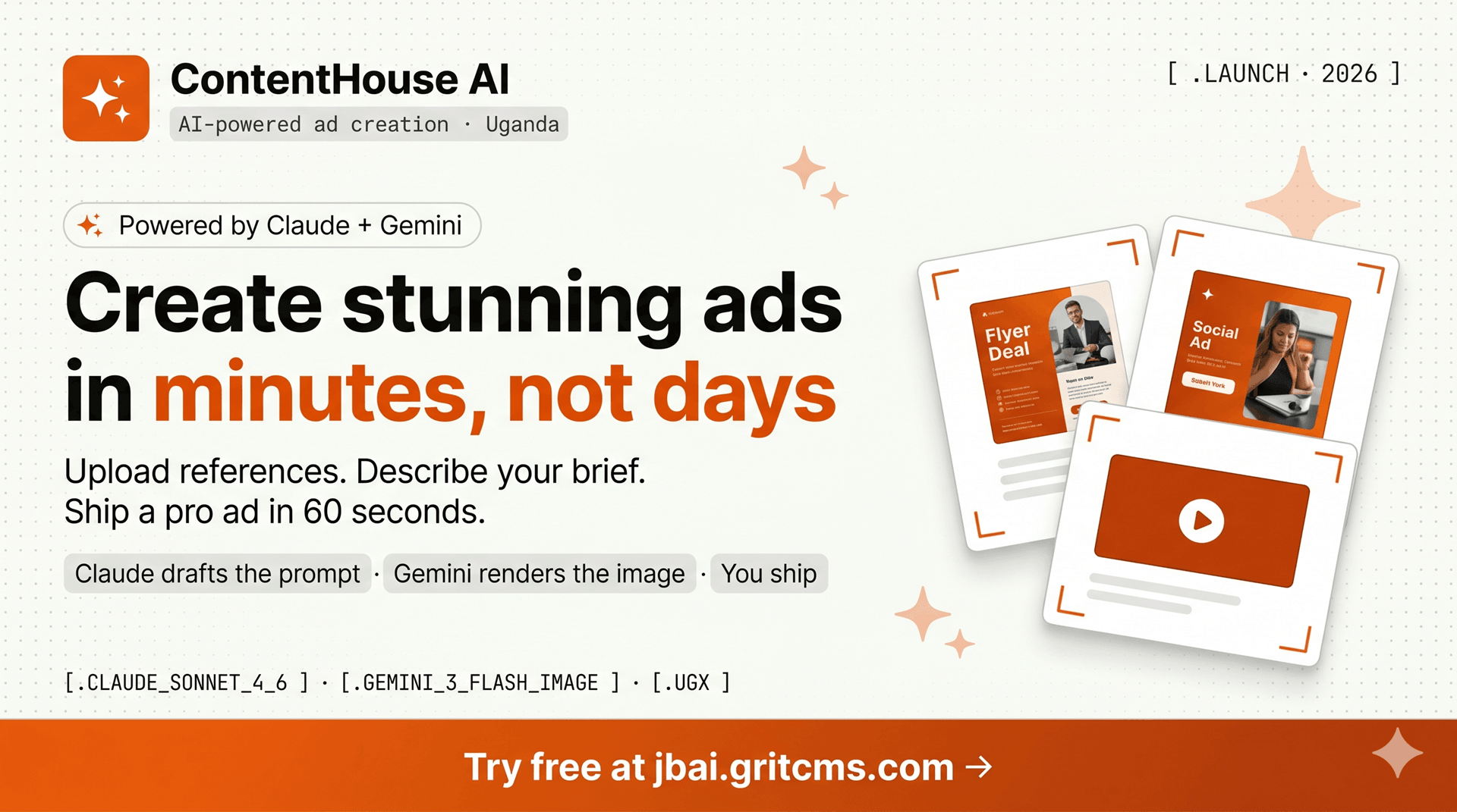 ContentHouse AI — Turn One Idea Into a Week of Content